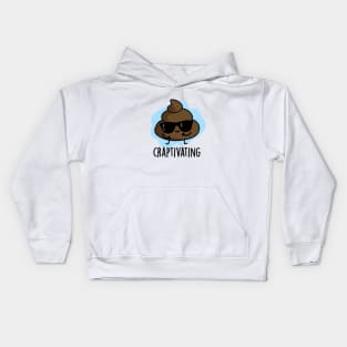 Craptivating Cute Cool Poop Pun Kids Hoodie